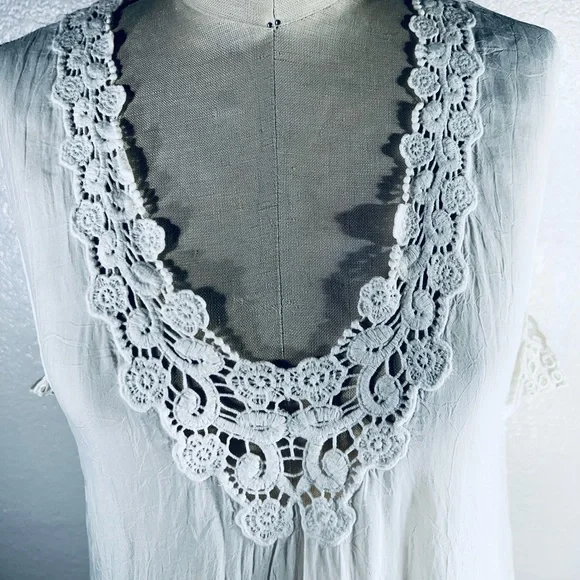 Johnny Was Lace Tank Tunic Size M - Picture 2 of 4